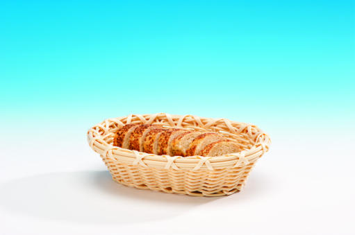 Küçük Oval Plastik Sepet (Açık )