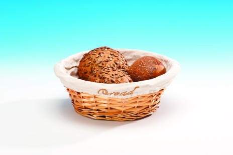 Ekmek Sepeti Oval Bezli