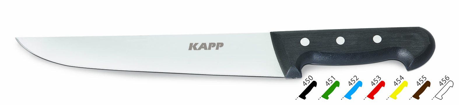 Kasap Bıçağı 16,5 Cm Yesıl