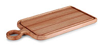 Saplı Steak Tahtası 32X42 Cm (Kayın)