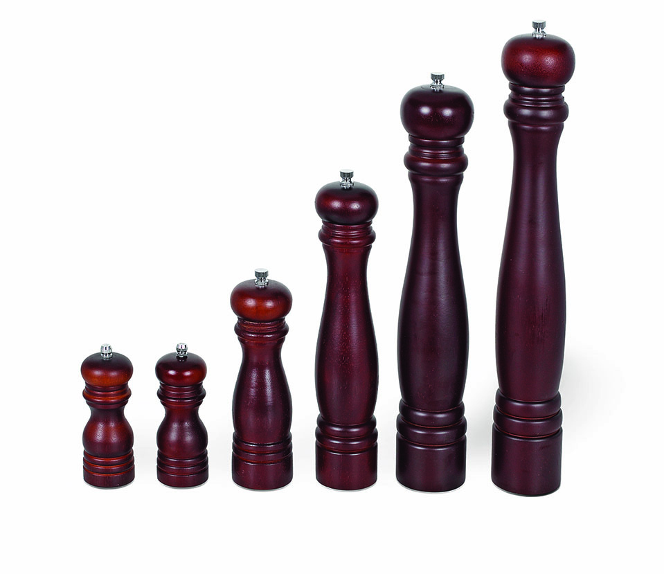 Ahşap Değirmen (Çelik Bıçaklı) Karabiberlik 13 Cm