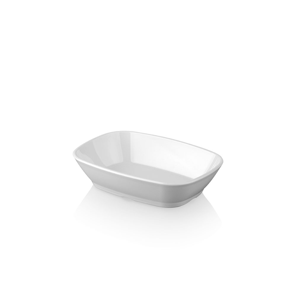 Polikarbonat Kayık Tabak 14 Cm