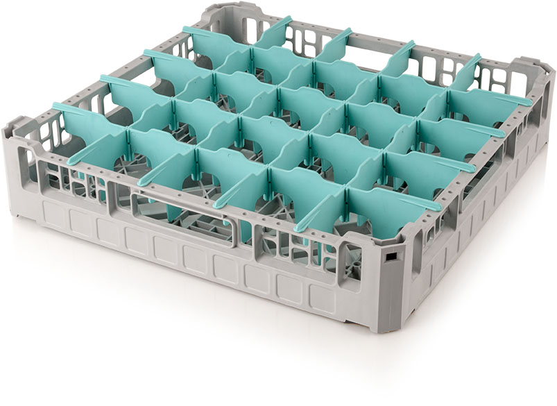 Bardak Basket 25 Bölmeli 500X500X100 Mm