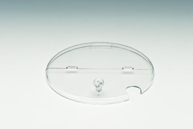 23 Cm. Polycarbonat Menteşeli Açılır Kapanır Kapak