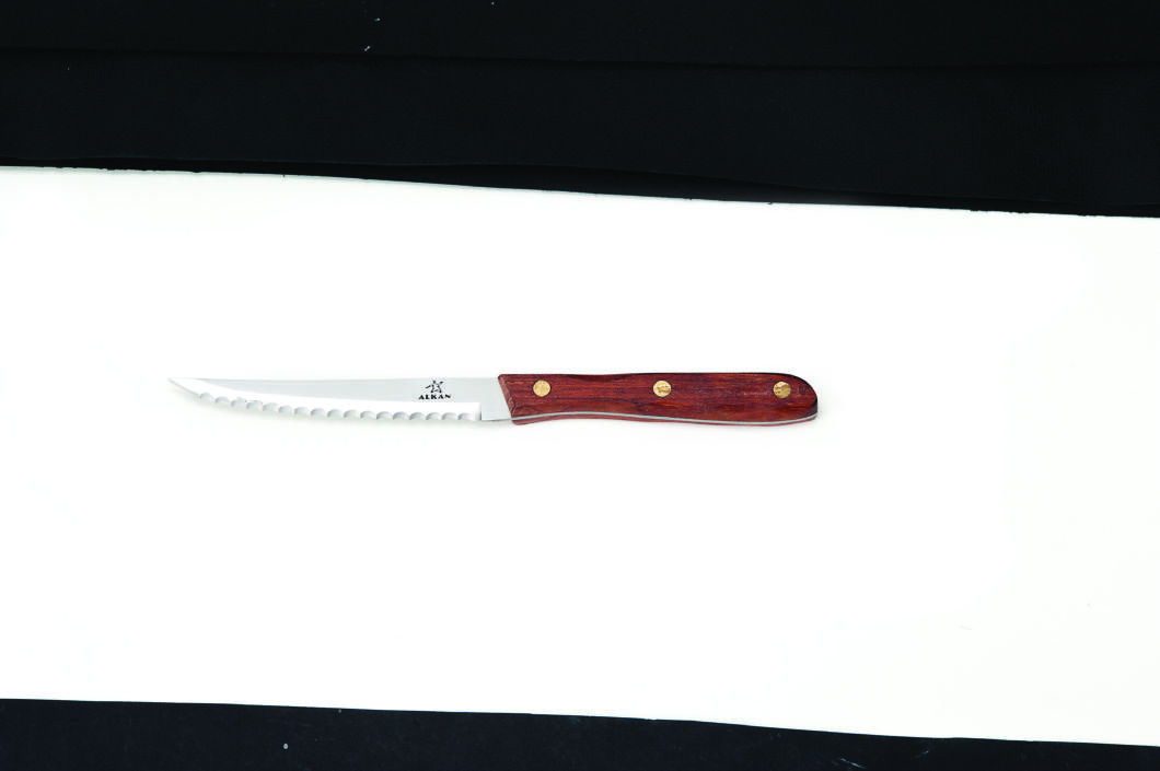 Steak Bıçağı Gül Saplı