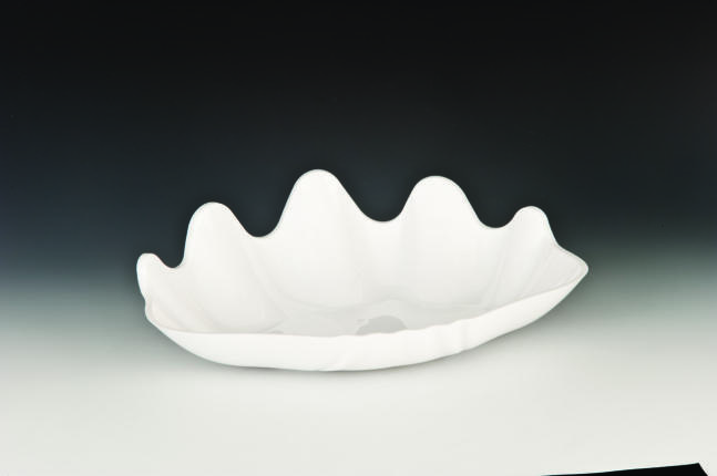 Polycarbonat İstiridye Model Teşhir Tabak(Şeffaf-Siyah-Beyaz)