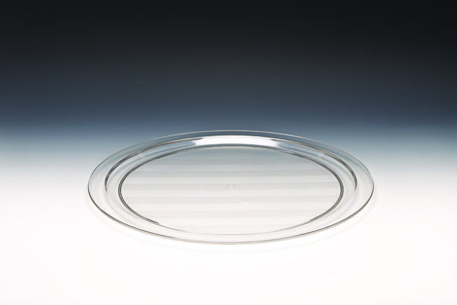50 Cm Polycarbonat Teşhir Tepsi /Yuvarlak