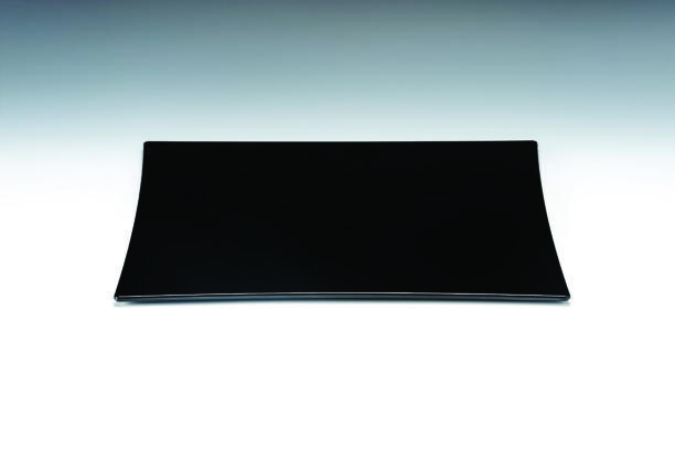 35 Cm Polycarbonat Kare Teşhir Tabak