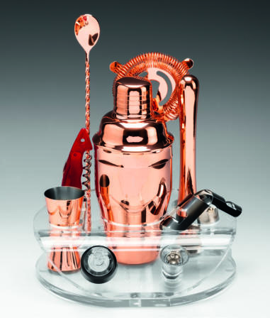 Akrilik Standlı Bar Set