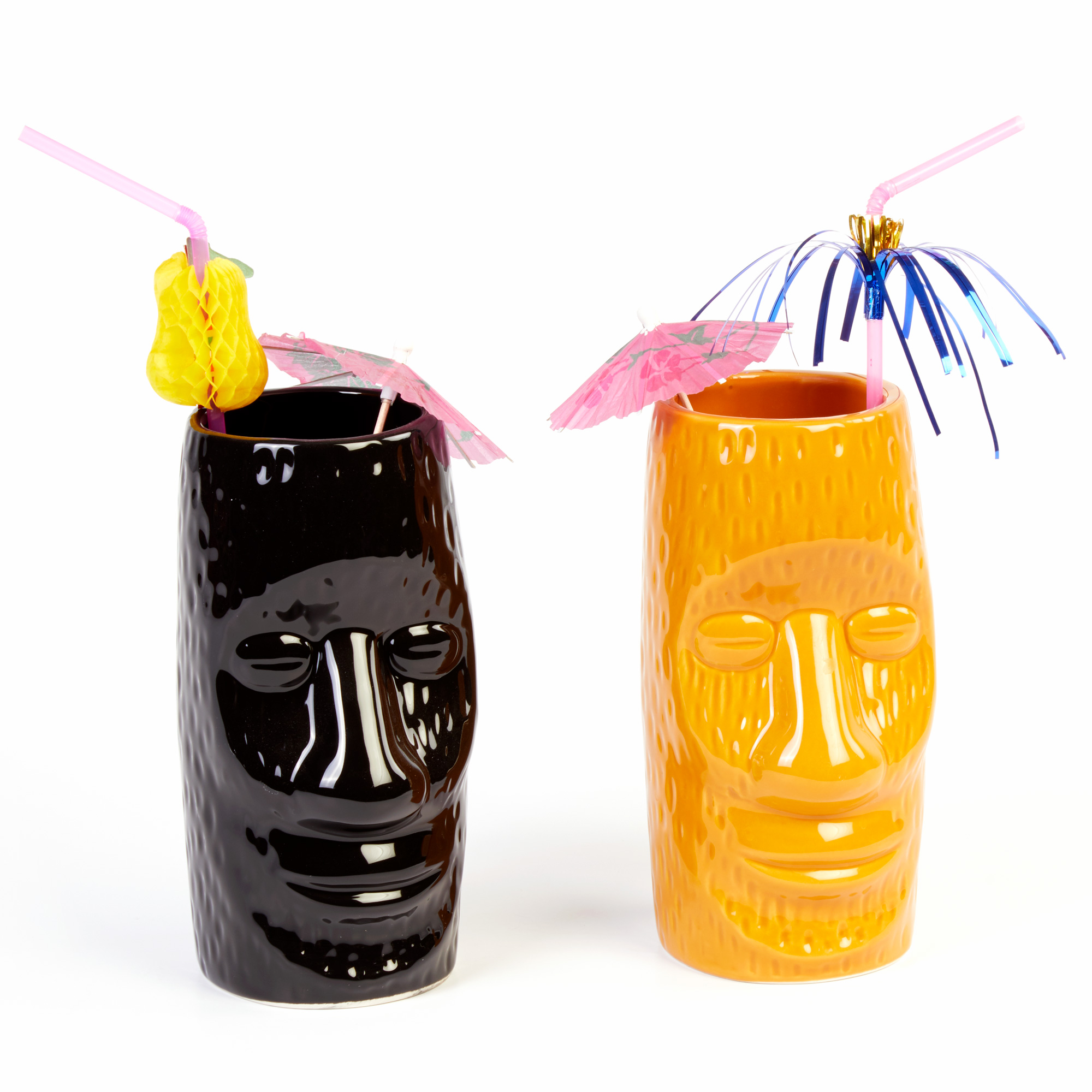Groovy Seramik Tiki Kokteyl Bardak