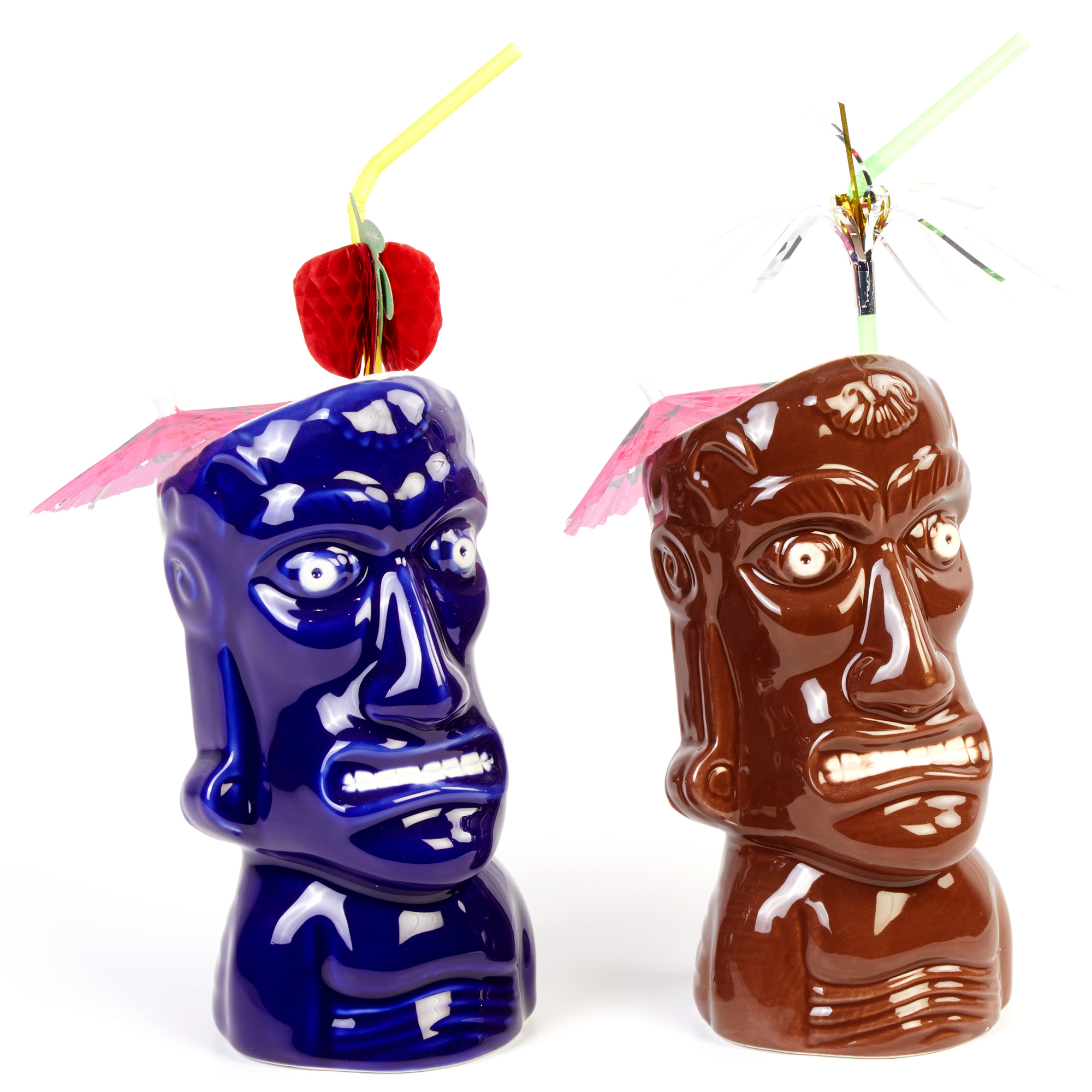 Groovy Seramik Tiki Kokteyl Bardak