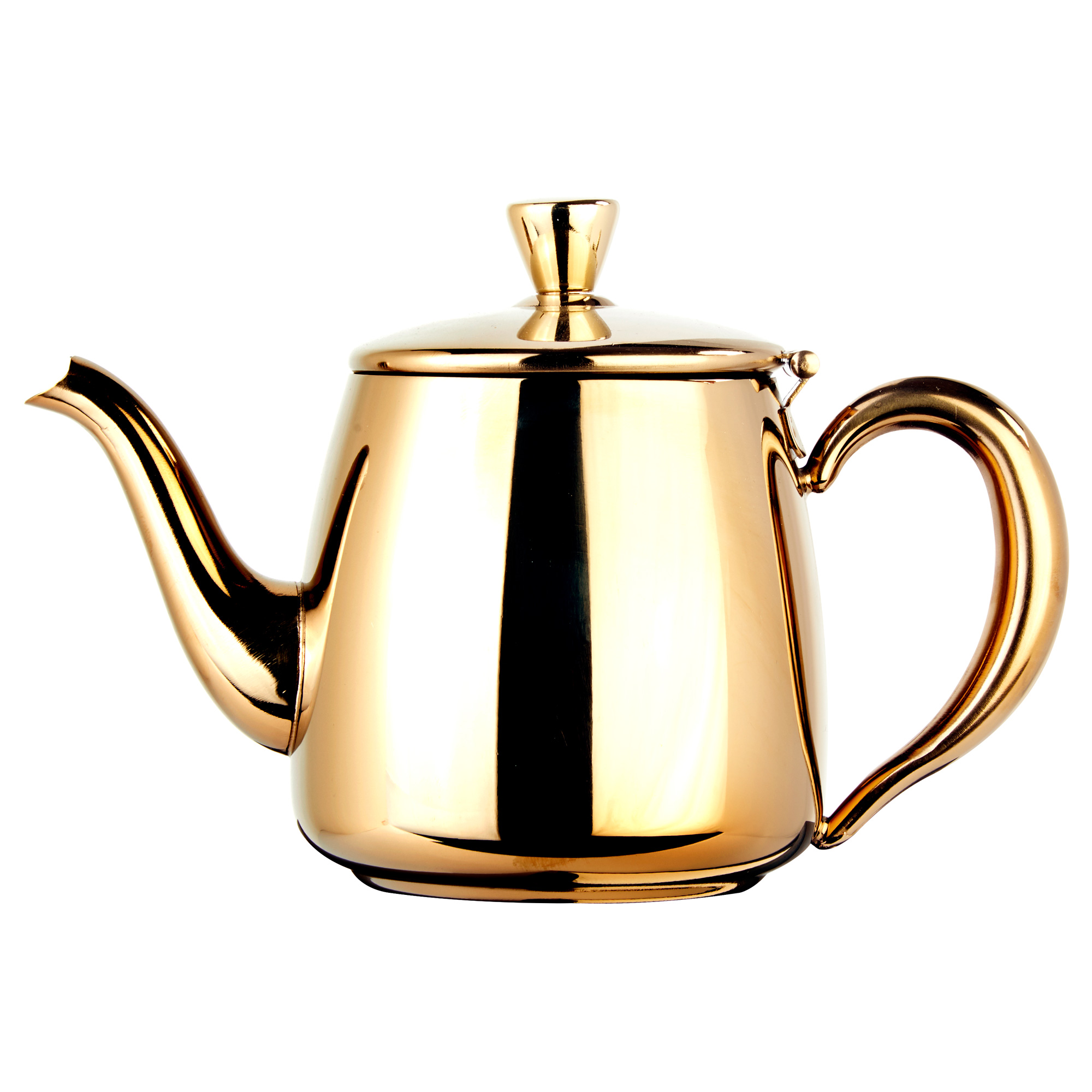 Groovy Çelik Kahve ve Çay Potu (Altın)