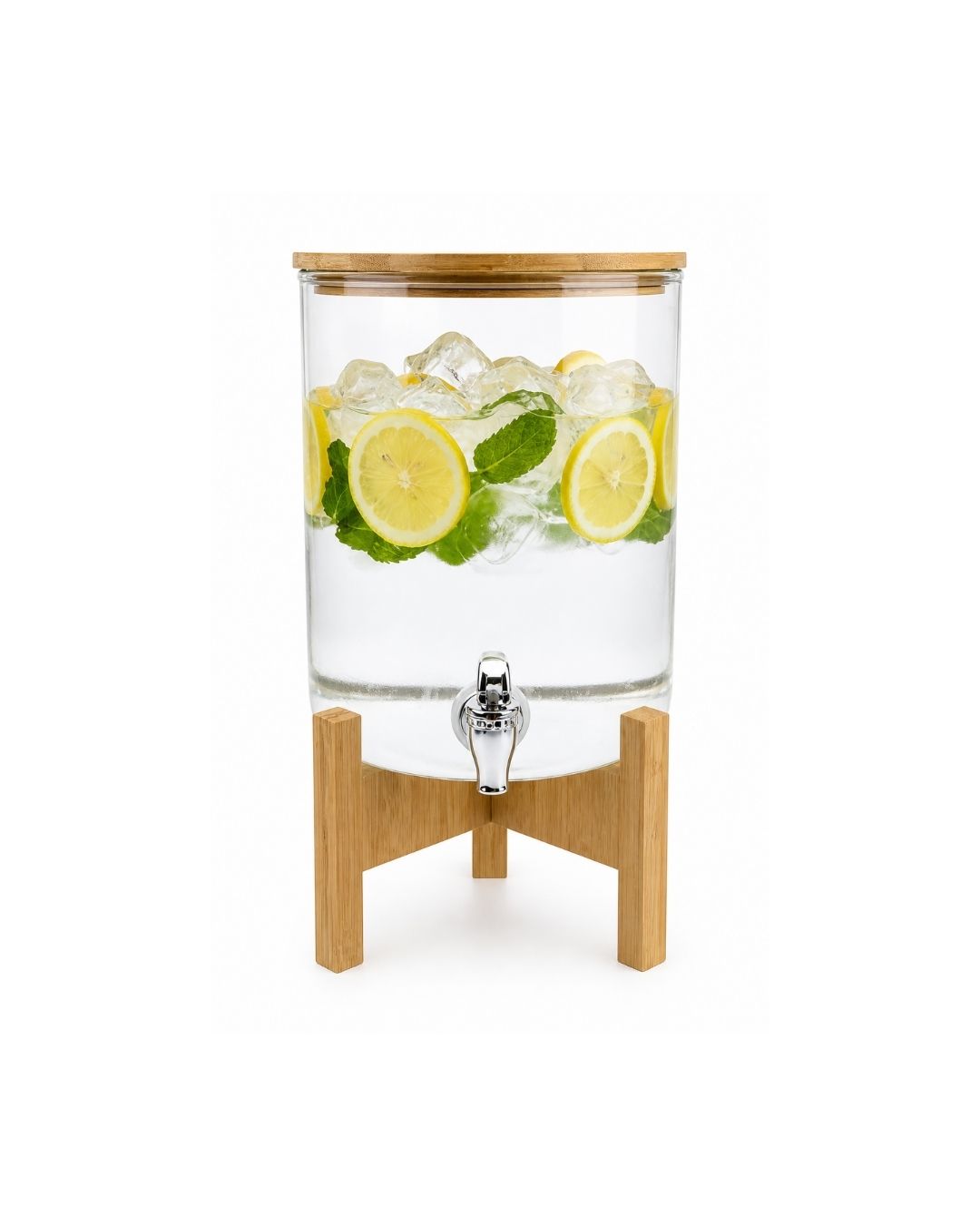 Akasya Standlı Cam Dispenser
