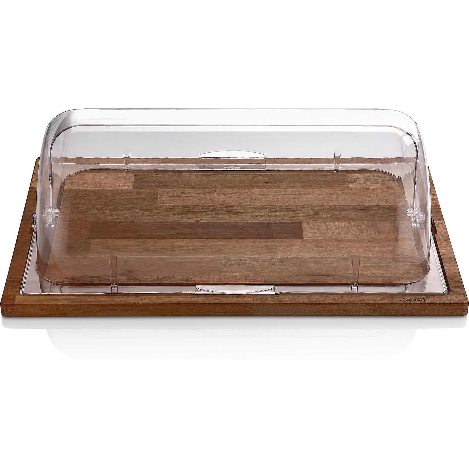 Groovy Ahşap Altlı Polycarbonat Rolltop