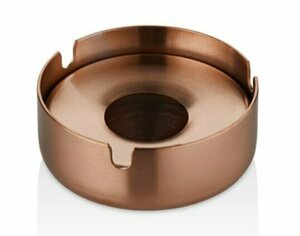 TEZEL SKOÇLU KÜÇÜK KÜLLÜK KAPAKLI PVD BAKIR (Ø:8 CM H:30 MM)