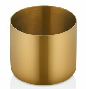 TEZEL SKOÇLU STICK ŞEKERLİK Ø:8 CM H:5,5 CM PVD GOLD