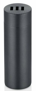 TEZEL BORU PUL BİBERLİK (304)(Ø:42 MM H:)(PVD ANTRASİT)