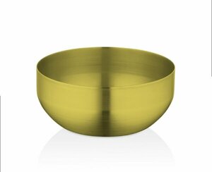 TEZEL 304 ÇEREZLİK/KASE (Ø: 90 MM / H: 40 MM) (PVD GOLD)