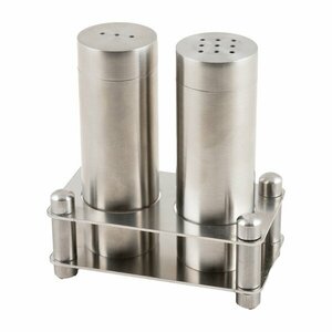 TEZEL 2'Lİ BORU TUZLUK SETİ (Ø32) DİKD.METAL STAND