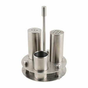 TEZEL 3'LÜ BORU TUZLUK SETİ (Ø32) YUV.METAL STAND