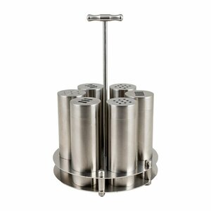 TEZEL 6'LI BORU BAHARATLIK SETİ (Ø42) DİKD.METAL STAND