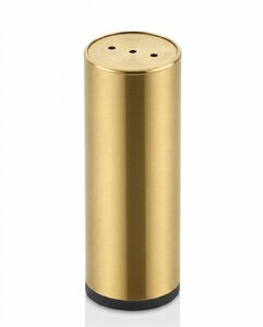 TEZEL EKO BORU TUZLUK/KARABİBERLİK 3 DELİK (304)(Ø:32 MM H:90 MM)(PVD GOLD)