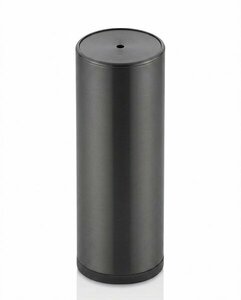 TEZEL EKO BORU KARABİBERLİK 1 DELİK (304)(Ø:32 MM H:90 MM) PVD ANTRASİT